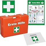 K.57 Vorteils-Set Erste-Hilfe-Koffer Pro, Rettungszeichen inklusive, ideal für Betriebe und öffentliche Einrichtungen