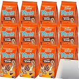 Brandt Mini Zwieback Vollmilch-Schoko 12er Pack (12x115g Packung) + usy Block