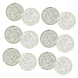 UKCOCO 30 Stück Teiliges Bunte Kunststoff Binder Discs Praktische und Robuste Planer Ringe für Loseblatt Notizbücher Vielseitiges Zubehör für Büro Schule und Künstler Einfache