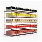 Zigarettenständer aus Acryl, mehrschichtiger Organizer für Zigaretten, Streichholzschachteln, Feuerzeuge und Kosmetika, platzsparende Einzelhandelslösung