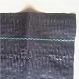 Strapazierfähiges Unkrautvlies, 0,4 m/0,6 m/1 m/1,2 m/1,5 m breit, effektive Unkrautbekämpfungsmembran (0,4 m x 40 m) für Garten- und Landschaftsbau