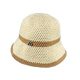 ZHAOCAI Sonnenhut Damen, Strohhut für Reise Urlaub Strand Outdoor, UV Schutz Sonnenhüte für Frauen, Faltbarer Sommerhut Sommer Strandhut