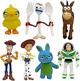 Mini Figuren Set - 9 Stück Cake Topper für Kuchen Dekoration - Geburtstags Party Set für Kinder