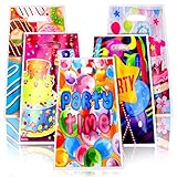 25 Stück Party Geschenktüten Kinder Geburtstagstüten, 25,5 × 17 cm Mitgebsel Tüten Kindergeburtstag Partytüten Geburtstag Candytütchen für Mädchen Jungen (5 Arten)