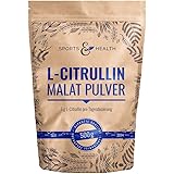 L-Citrullin-Malat Pulver als 500g Citrulin Pulver in einem Perfekten 2:1 Verhältnis mit extra Dosierlöffel