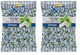 Cool Soft Kaubonbons Mint, Extra Frisch, Weichkaramelle mit Minzgeschmack, 1 kg (Packung mit 2)