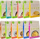 Der Konjac Shop – 12er paket Shirataki-Nudeln à 270g glutenfrei, kalorienarm, Keto-fre Vegane Pasta ohne Zucker und Fett