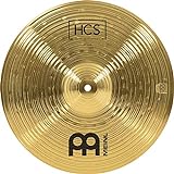 Meinl Cymbals HCS Crash — 14 Zoll (Video) Schlagzeug Becken (35,56cm) Messing – Traditionelles Finish (HCS14C)