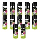 AXE Bodyspray Epic Fresh 12x 150ml | Deo Männerdeo ohne Aluminium | Deodorant Deospray für Herren Männer Men
