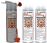 ADVANTUSE TimeMAX Hohlraumversiegelung Rostschutz Korrosionsschutz Sets - (3X 500ml Revo Lotion No.1)