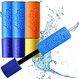 4x Wasserspritzpistole Schaumstoff | DAS ORIGINAL - MAX LIQUIDATOR© MINI ELIMINATOR WASSERKANONE | Premium Qualität | Spritzpistole Watergun Kanone | Spielspaß für Kinder im Sommer garantiert