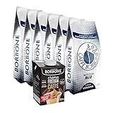 Caffè Borbone Bohnenmischung Blau 1 kg x 6 und Kalte Kaffeecreme 550 gr