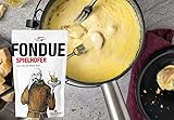 schweizer FONDUE 600g Original aus Tete de Moine & Gruyere & Bergkäse, Cremeux, Weißwein aus dem Jura von Spielhofer