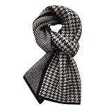 TUSOPORT Schals für Damen Damen Schal Wollvlies Kaschmir Fashion Damen Winter Schal Kariert Damen Tartan Winterschal Schal Weihnachten Geschenke für Freundin