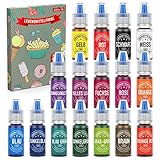 Waysroma Lebensmittelfarbe 16 Farben x 6ml