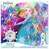 Disney Frozen – Townley Girl abnehmbares Nagellack-Set mit schimmernden und deckenden Farben mit Nagelsteinen für Mädchen ab 3 Jahren