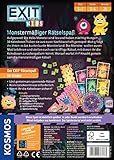 KOSMOS 683733 EXIT® - Das Spiel Kids - Monstermäßiger Rätselspaß, Rätselspiel ab 5 Jahre für 1-4 Kinder, mehrfach spielbar, Escape Room Spiel, EXIT Game, Kinderspiel