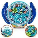 Funny Old Man Labyrinth-Puzzle-Spiele für Kinder im Alter von 4-8 Jahren, Cooles Raumschiff-Labyrinth-Spielzeug mit Zwei Stahlkugeln, Herausforderungen Spiele