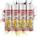 BRESTOL® GRAFFITI ENTFERNER 4x 400 ml Spray - Graffitilöser Farbabbeizer Farblöser Farbentferner Lackentferner Lacklöser Lasurlöser Lasurentferner Dispersionsmittel Abbeizmittel Abbeizer