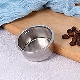 Müheloses Brühen, kompatibel, 51 mm, druckloser Kaffeefilter für Breville/Krups-Maschinen