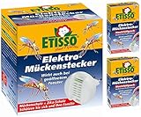 Delicia® 0726-770-1 Elektro-Mückenstecker (inkl. 20 Plättchen) + 40 Nachfüllplättchen