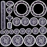 Spirograph-Zeichen-Set, 22 Stück, ideal für Kreativität, Kunst, Förderung der Entwicklung