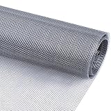 Edelstahl Wire Mesh Drahtgitter Feinmaschig Rolle Filtersieb Blatt 304 Edelstahl Gitter Edelstahlgewebe 30 mesh Drahtgeflecht für Türen Verhindert Mäuse Insekten und Schlangen 30 X 120 CM