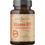 Aprikosenkerne 120 Kapseln - Aprikosenkern-Extrakt Mit Vitamin C Aus Der Acerolakirsche - Vitamin B17 - Gemahlene - Amygdalin Aus Aprikosenkernen