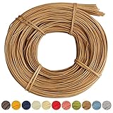 famos Peddigrohr/Flechtmaterial 2 mm/ca. 250g (Hellbraun)