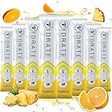 Elektrolyt Pulver ohne Zucker - Tropical Aromatisiertes Elektrolytgetränk mit Vitaminen & natürlichen Inhaltsstoffen für Erwachsene - ViDrate 8er-Pack Hydration Pulver Tütchen