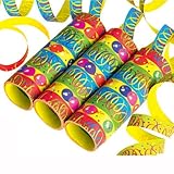 PARTY DISCOUNT Luftschlangen Ballon Party, 3 Rollen