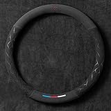 Auto-Lenkradbezug für AAA，Flauschiger Fellschutz, Weicher, Flauschiger, hochelastischer, dehnbarer, Warmer Plüsch,