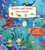 Suche und finde! - Meermädchen: Kindgerechte Suchaufgaben und Wimmelbilder aus der magischen Unterwasserwelt für die Förderung der Konzentrationsfähigkeit - Ab 2 Jahren
