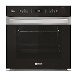 Bauknecht BIK5S DP8F2 ES Einbau Dampf-Backofen/Soft Steam/FlexiClean-Hydrolyse und-oder Pyrolyse/AirFry-Funktion inkl. Blech/Multiflow/MyMenu/ 2-fach Teilauszug/Energieklasse A+