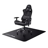 Trust Gaming GXT 715 Bodenschutzmatte 99 x 120 cm, Stuhlunterlage für Gaming Stuhl & Bürostuhl, Unterlage für Teppich & Hartböden, Schreibtischstuhl Unterlage aus Robustem Material – Schwarz