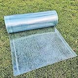 Transparente Polycarbonat-Dachplatte, langlebiger Ersatz für Outdoor-Gewächshaus, Überdachung, Carport, Sonnen- und Regenschutz, leicht zu schneiden, 0,7 x 8 m