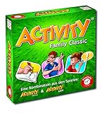 Piatnik 6050 Activity - Family Classic Der Spieleklassiker als Familien Version Junior und Originalkarten Ab 8 Jahren Für 3 bis 16 Spieler Pantomime, Zeichnen, Partyspiel