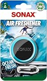 SONAX Air Freshener Ocean-fresh (1 Stück) Lufterfrischer mit frischem Duft und langanhaltendem Dufterlebnis für den Fahrzeuginnenraum | Art-Nr. 03640410