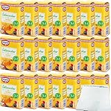 Dr. Oetker Gelierzucker 3:1 für Super fruchtige Konfitüre VPE (21x500g Packung) + usy Block