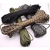 31m DIY Fallschirmseil Handmade Braided Seven Core Parachute Rope Survival Outdoor Adventure Camping Climbing Braided Hand Rope