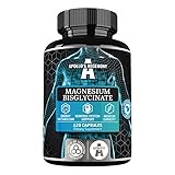 Magnesium Bisglycinate (Magnesium Diglicinat) 100mg | 120 Kapseln | Unterstützung für Muskeln und Nervensystem | Apollo's Hegemony