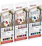 edding 4200 Porzellan-Pinselstiften (18er Komplett Set)