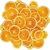 50 Stück Getrocknete Orangenscheiben, Orangenscheiben Getrocknet Deko, Natur Dekoration Fruchtscheiben Weihnachtsdekoration Adventsdekoration, Getrocknete Orangen Bastelbedarf für Weihnachtskranz