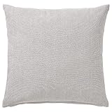 Ikea SANDTRAV Kissen, 45x45 cm, grau/weiß