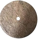 Kokosfaser-Topfabdeckungen, Winter-Frostschutzmatten für Topfpflanzen, 20 cm, Kokos-Mulchscheiben für Gartenpflanzendämmung und Winterabschirmung, 10 Stück