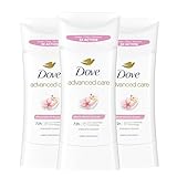 Dove Advanced Care Anti-Transpirant Deodorant für Frauen, Sakurablüte & Yuzu, 3er-Pack, 72 Stunden Schweiß- und Geruchsschutz, 75 ml