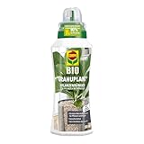 COMPO Bio GRANUPLANT Pflanzendünger - 100% pflanzliche Inhaltsstoffe - Bio-Flüssigdünger für Pflanzen in Semi- und Hydrokultur - 500 ml