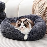 Katzenbett Donut Hundebett Rund Katzenbett Kleines Katzen Kissen Hundebetten Hundekissen Hundebett Kleine Hunde Hundebett Donut Hunde Donut Katze Schlafen (M/Anzug Für 5Kg)