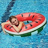 Schwimmring Wassermelone, Schwimmring, Sommer, Wasser, aufblasbares Spielzeug für Pool, Erwachsene und Kinder