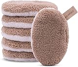 waschies waschbare Abschmink- & Reinigungspads wiederverwendbar, porentiefe Reinigung nur mit Wasser, hautschonend, hypoallergen, supersoft 'Gold Edition' 6er Set
